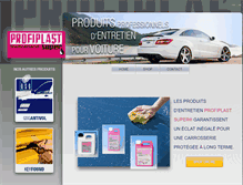 Tablet Screenshot of profiplast.ch